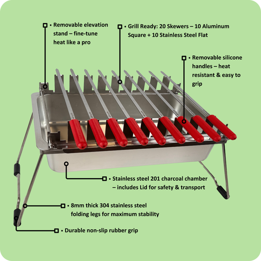 Kabob Grill – Elevate Your Skewer Grilling Experience