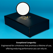 HONE #3000 Ceramic Honing Disc displayed on a HONE product box