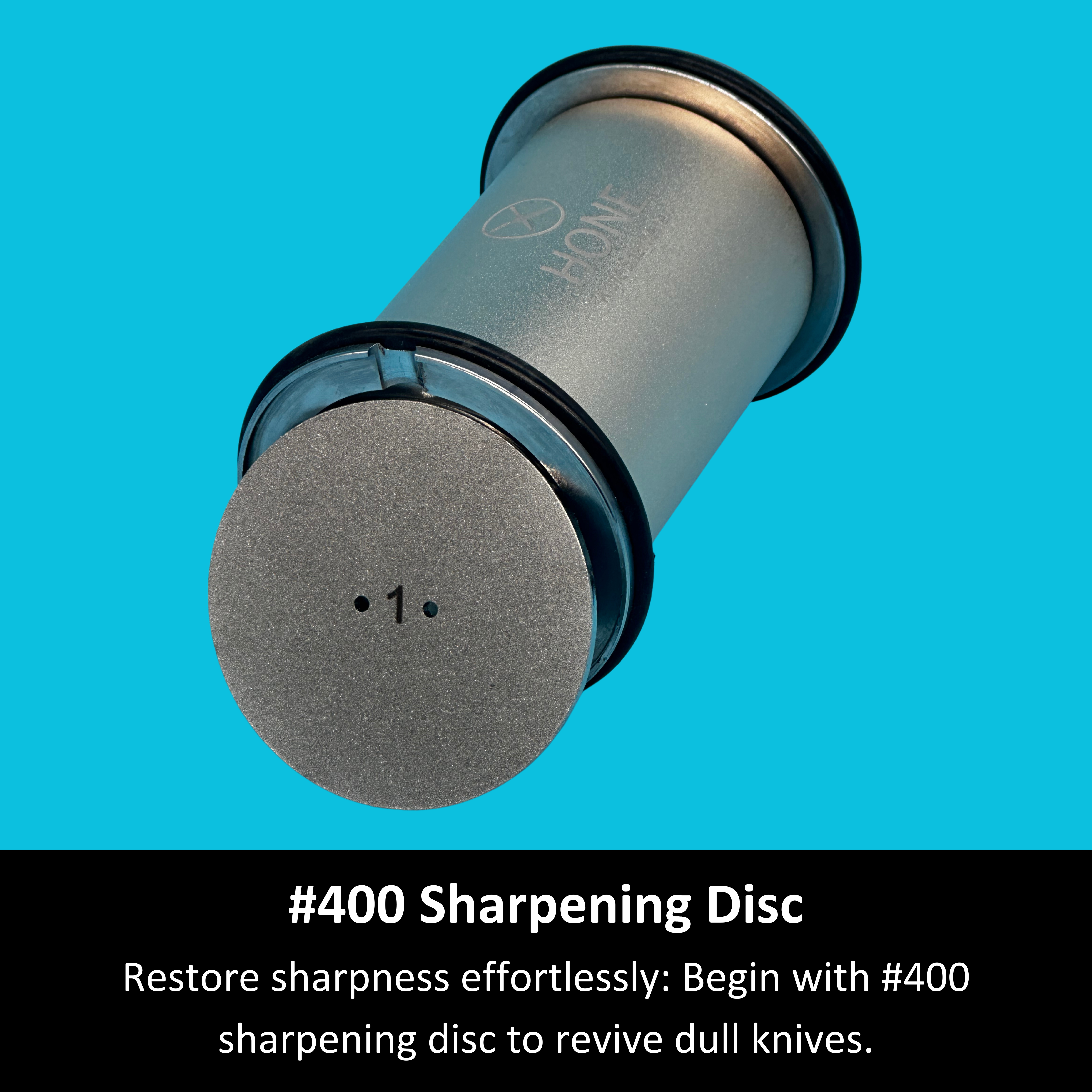 Disc Sharpener #400 Sharpening Disc – HONE Knife Sharpener
