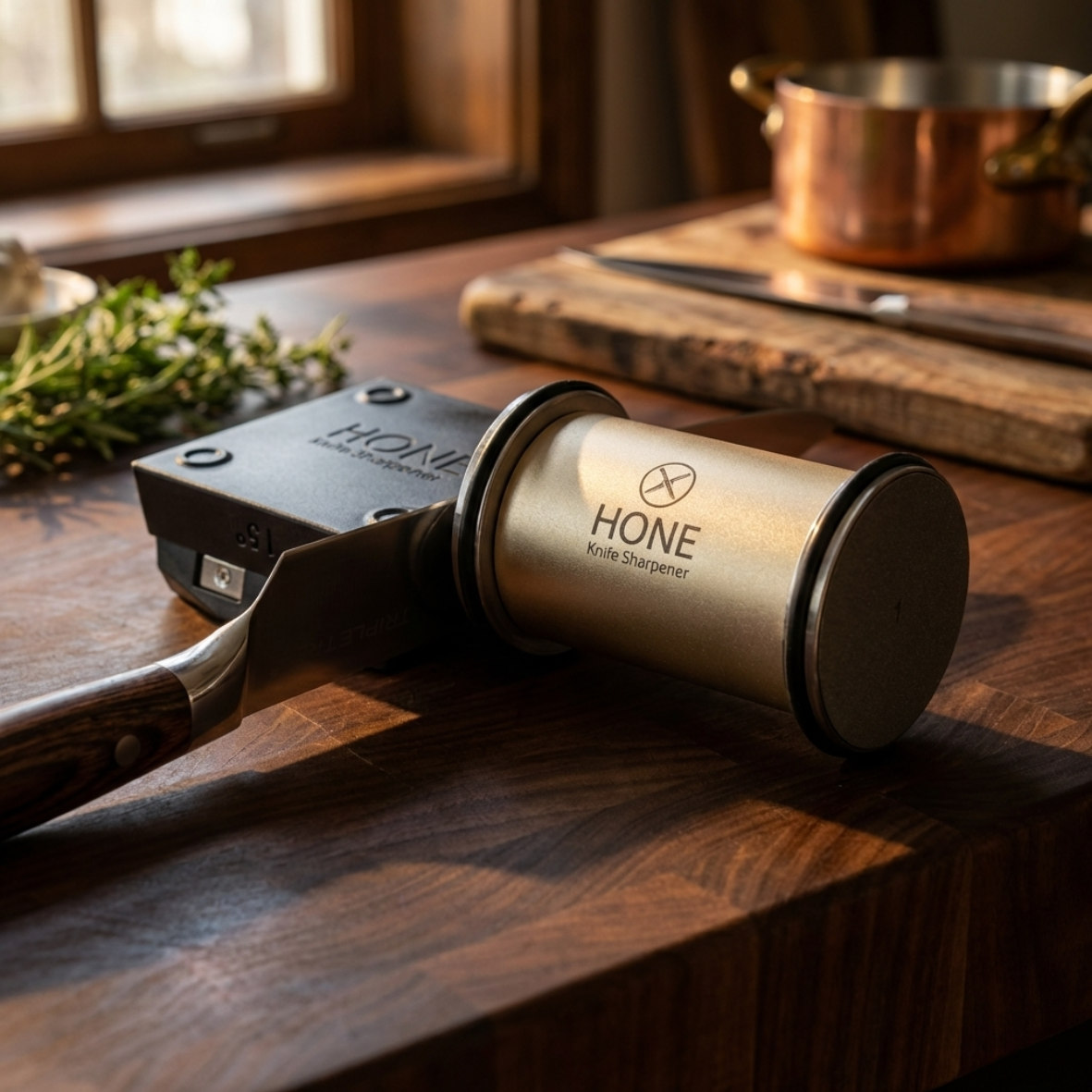 HONE Knife Sharpener: Engineered in Canada