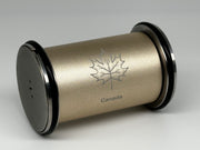 HONE sharpener roller engraved with a maple leaf and the text ‘Canada’