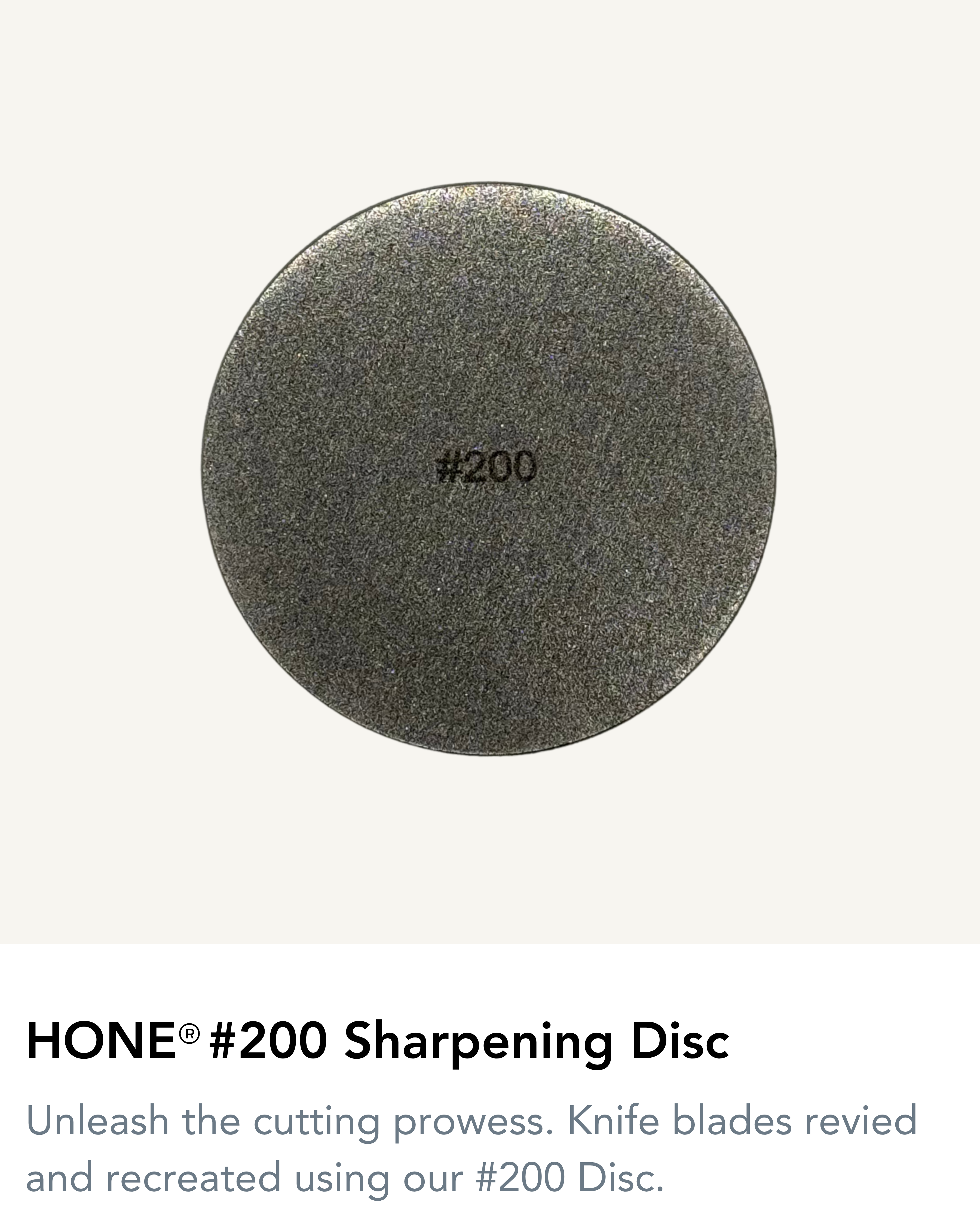 #200 Sharpening Disc