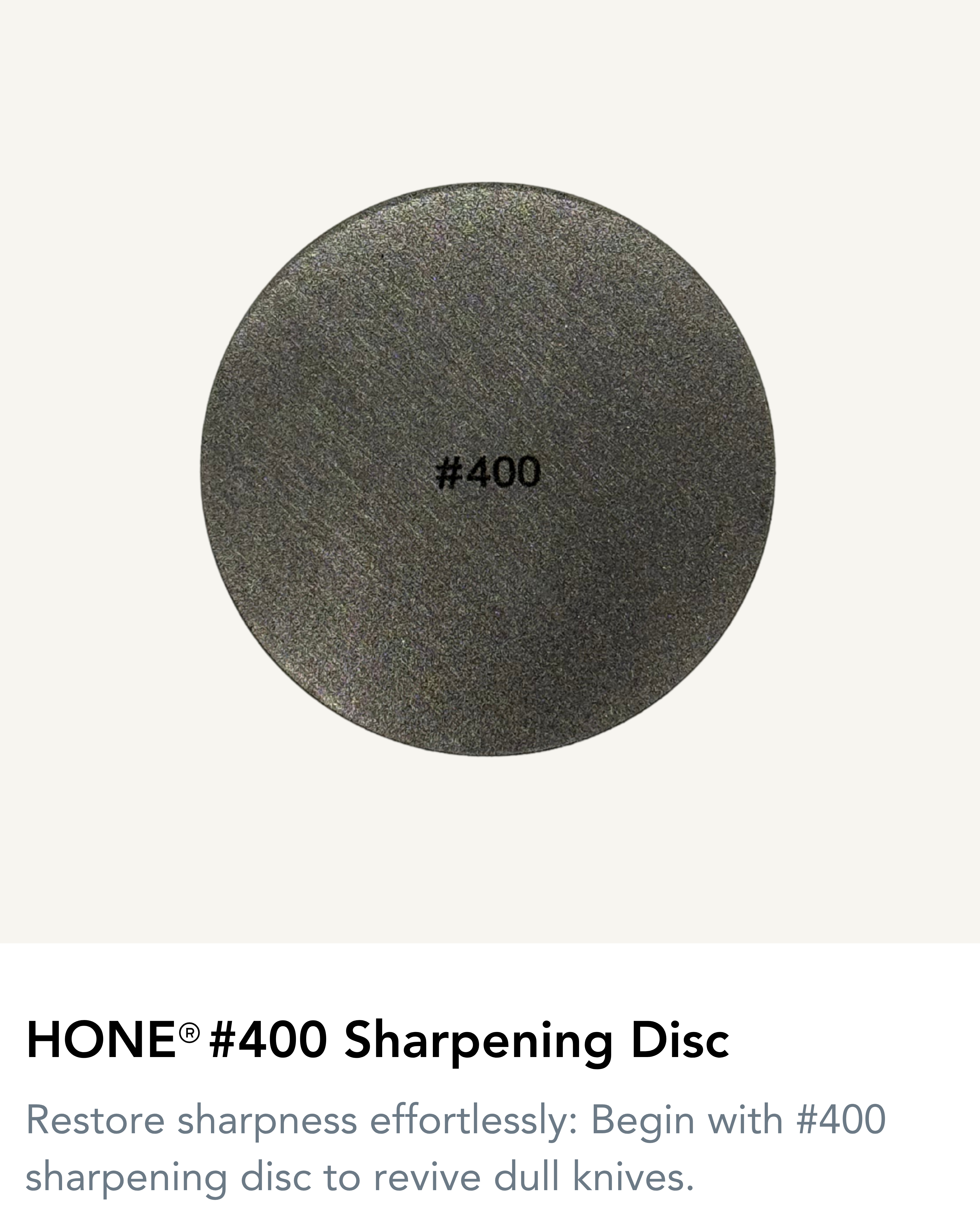 #400 Sharpening Disc