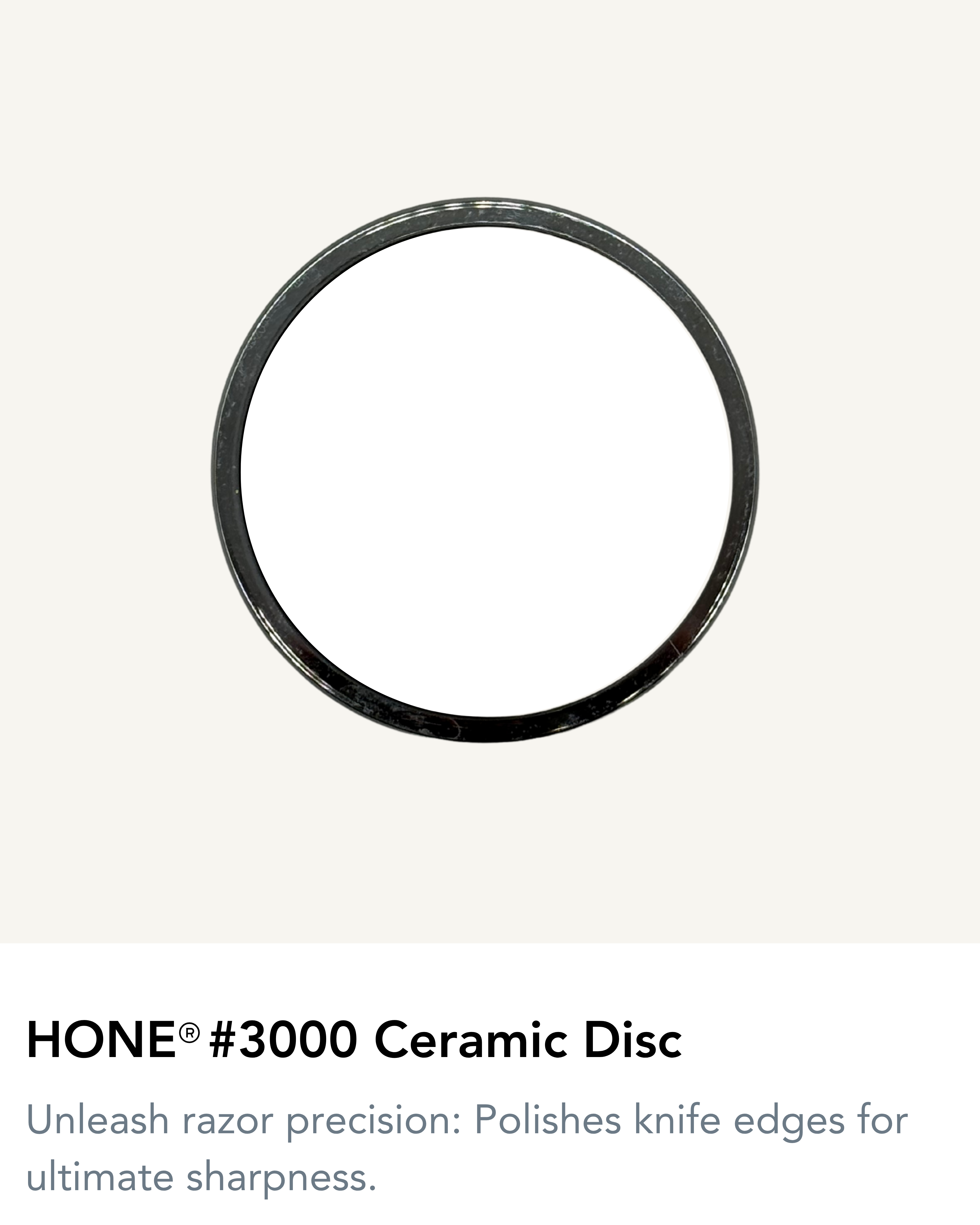 #3000 Ceramic Honing Disc