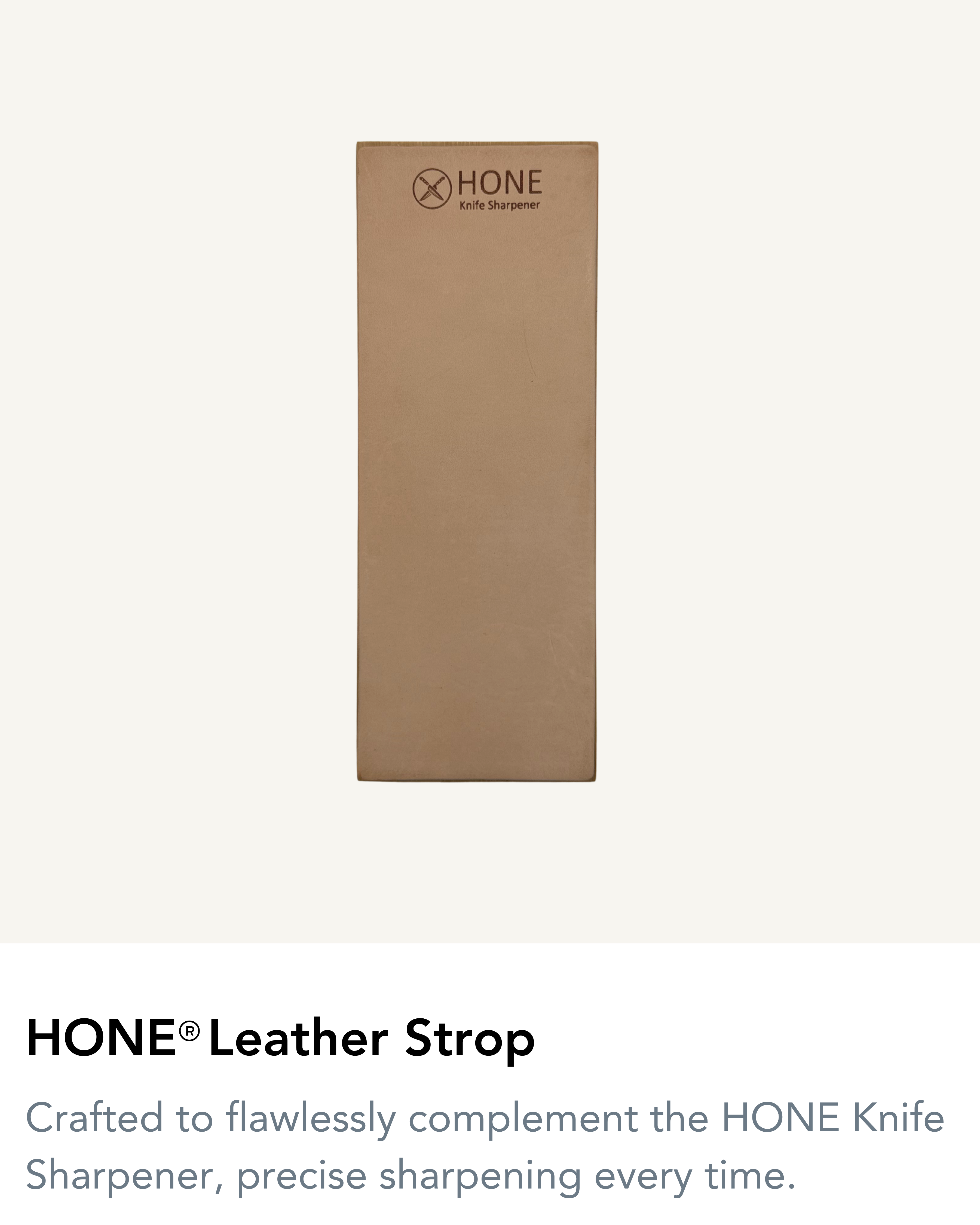HONE Leather Strop