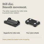 HONE Vertical Strop - Slider and Wheels