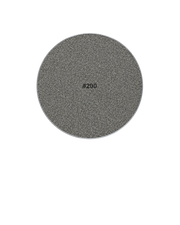 #200 Sharpening Disc on an ivory background
