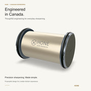 HONE rolling knife sharpener engineered in Canada