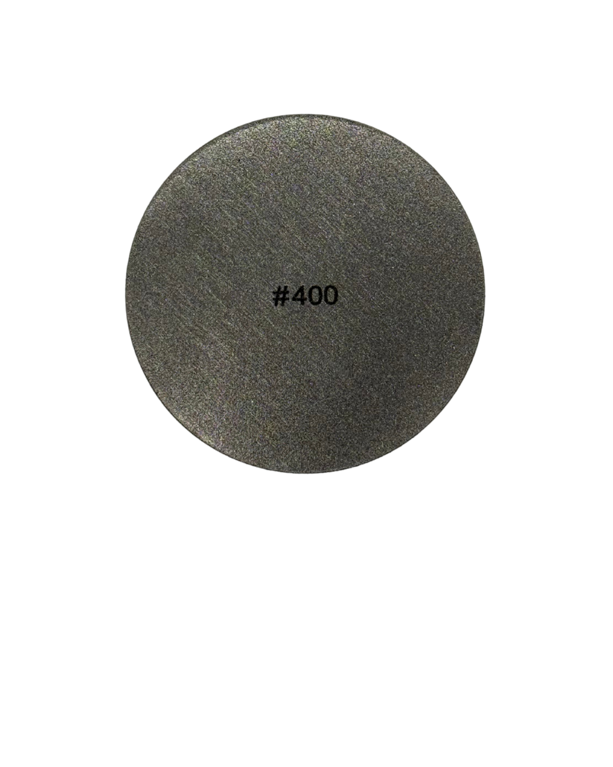 Front view of the HONE #400 Sharpening Disc